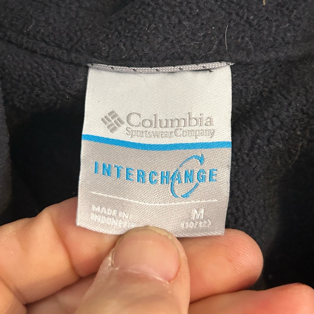 Columbia | Kids Two-Tone Black and Gray Two layer jacket | Size Medium - Picture 4 of 12